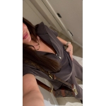 Brown Zip Polo and Wide Leg Pants Set - Image 3
