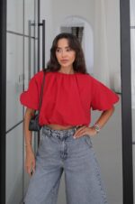 Scarlet Bloom Top - Image 2