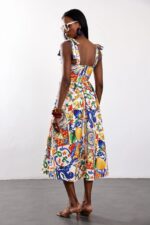 Sorrento Mosaic Midi Dress - Image 3