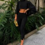 High Waist Lycra Bermuda