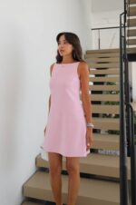 Light Pink A-Line Dress - Image 2