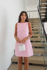 Light Pink A-Line Dress