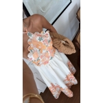 Halterneck Floral Print Maxi Dress - Image 3