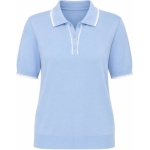 Light Blue Short Sleeve Polo Shirt - Image 2