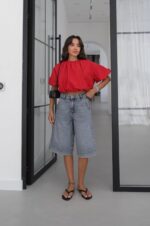 Scarlet Bloom Top - Image 3