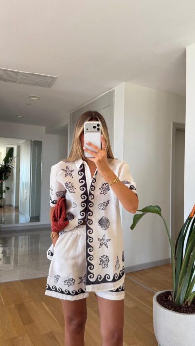 Santorini Seashell Co-Ord Set
