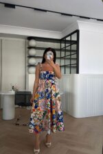 Sorrento Mosaic Midi Dress - Image 2