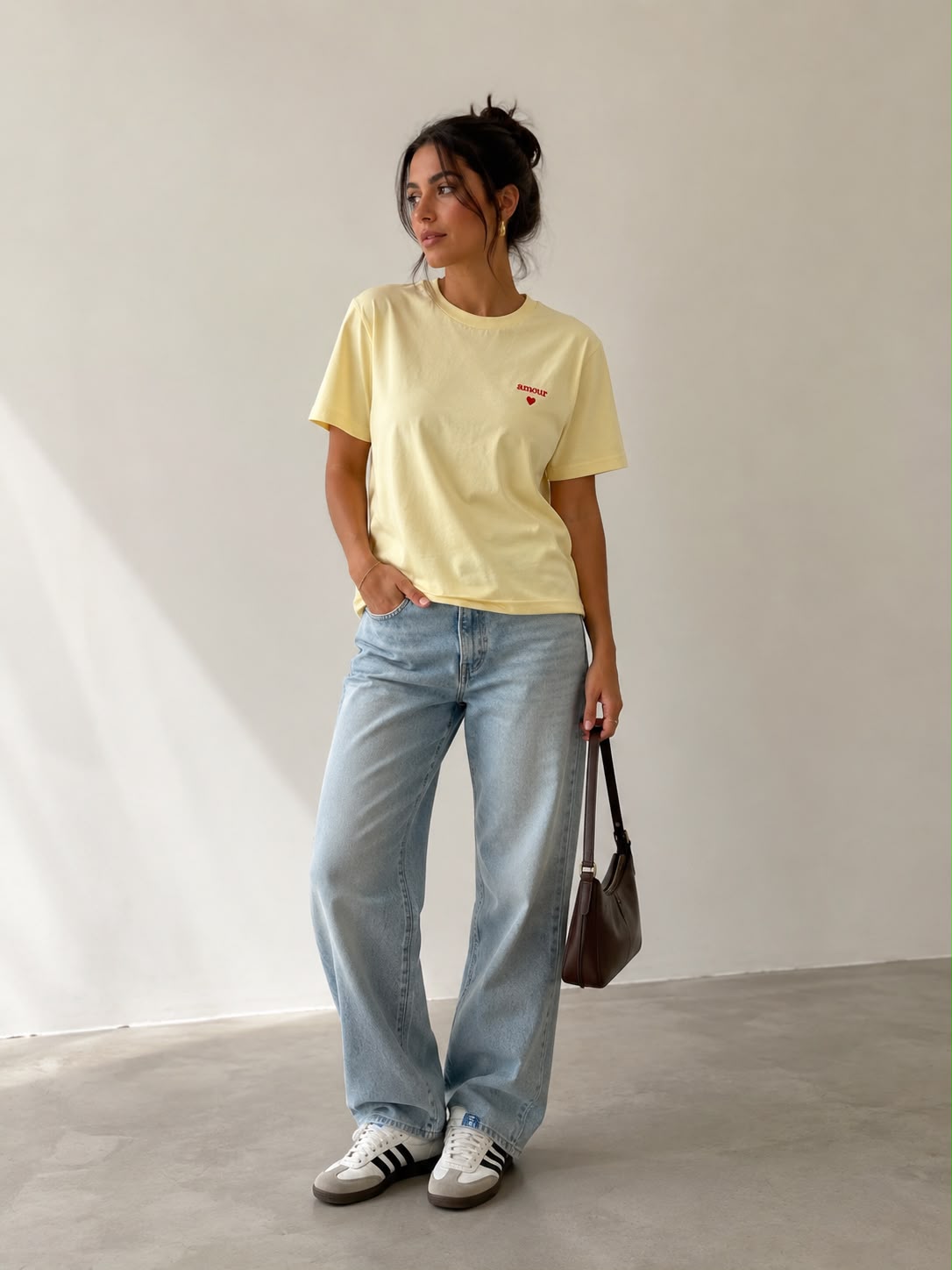 642a0007-6864-4021-9e92-2a352a86e32b Yellow Short Sleeve Graphic T-Shirt - Image 1