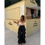 Black Tiered Pants - Image 2
