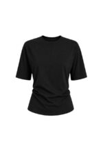 Black Crew Neck Short Sleeve T-Shirt - Image 2