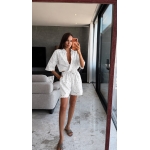 White Eyelet Set