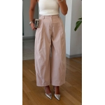 Blush Pink Wide Leg Palazzo Pants - Image 2