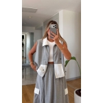 Grey Colorblock Set