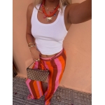 Striped Colored Pants - Image 2