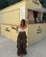 Brown Tiered Pants - Image 2