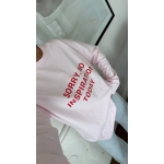 Pink Slogan Sweatshirt With Red Lettering - Image 2