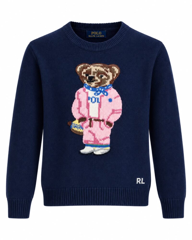 Polo Ralph Lauren Navy Bear Sweater