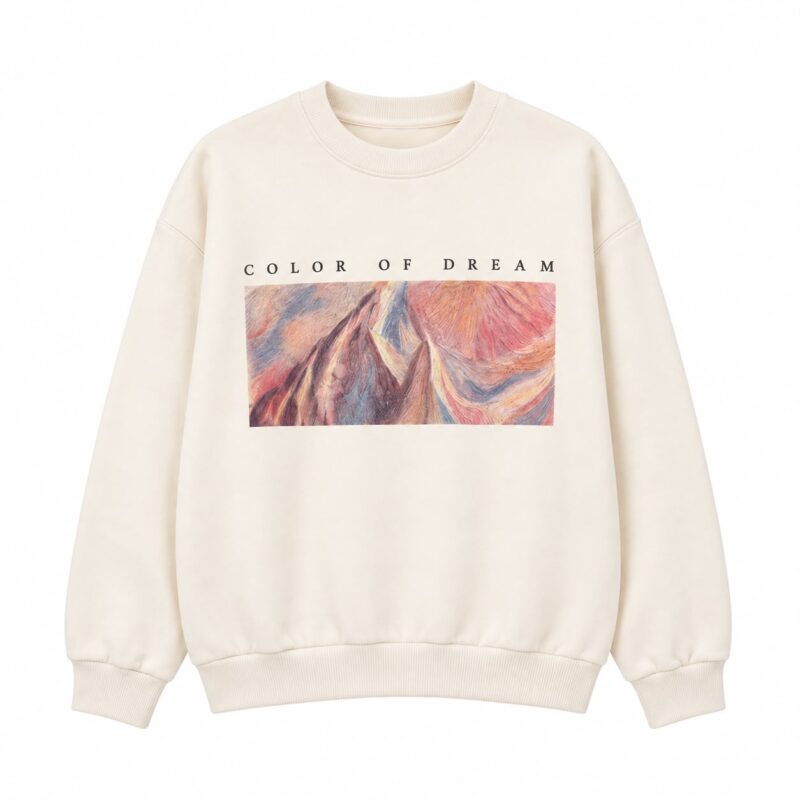 Color of Dream Graphic Sweatshirt