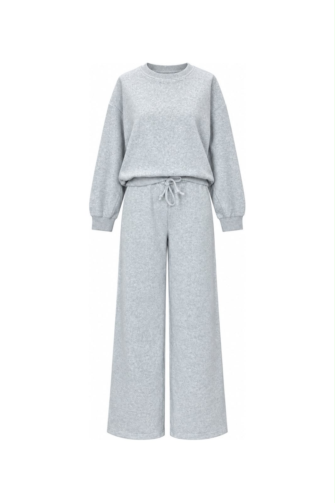 e0bbb19f-6ec8-410f-8cdc-20b320f57b58 Gray Wide Leg Lounge Set - Image 1