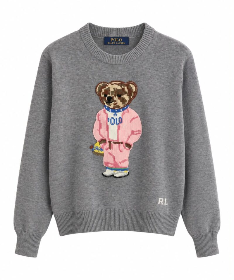 Polo Ralph Lauren Grey Bear Sweater